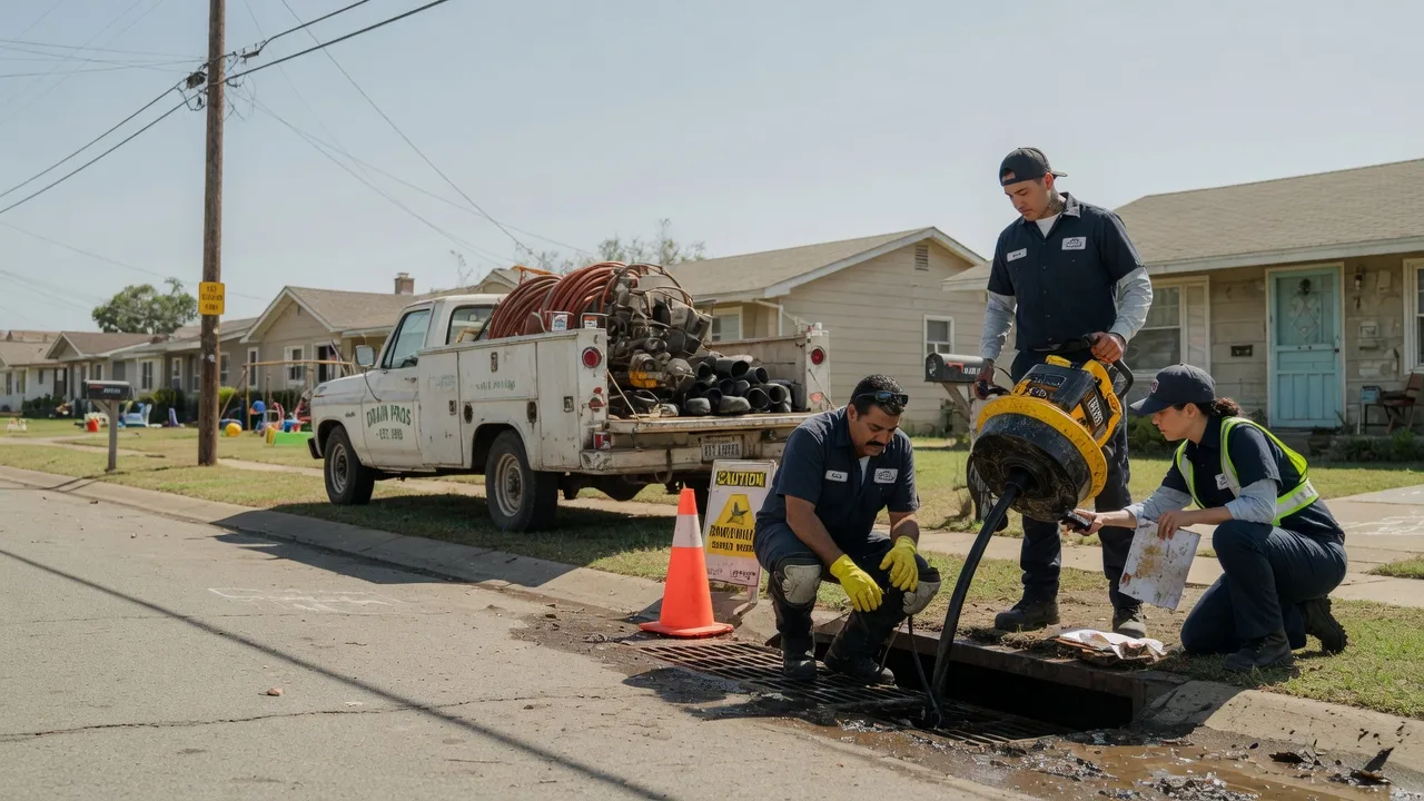 Drain Cleaning in Faxon, OK near me